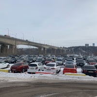 Photo taken at Мызинский мост by Александр С. on 2/13/2020