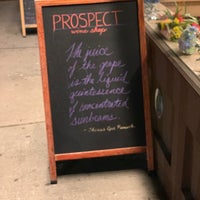 Photo taken at Prospect Wine Shop by santagati on 5/12/2019
