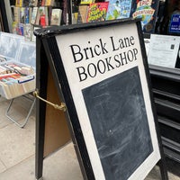 Photo taken at Brick Lane Bookshop by santagati on 4/26/2022
