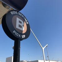Photo taken at Ride Service Pick-up B by santagati on 4/26/2018