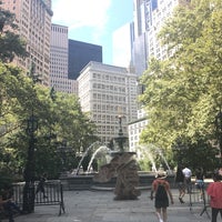 Photo taken at City Hall Park by santagati on 8/23/2017