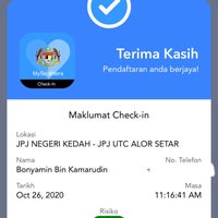 Jpj Utc Kedah 1186 Pengunjung