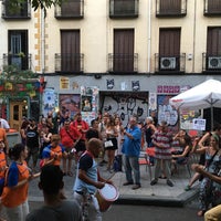 Photo taken at Barrio de Lavapiés by Steven B. on 8/8/2016