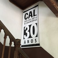 Photo taken at Casa das Artes de Laranjeiras (CAL) by Hugo P. on 2/5/2015