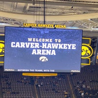 Photo taken at Carver-Hawkeye Arena by Tashia R. on 12/22/2021