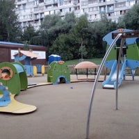 Photo taken at Детская площадка в парке &amp;quot;Садовники&amp;quot; by Роман В. on 7/7/2015