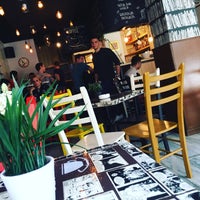 Photo taken at Biblioteka Café &amp;amp; Bar by Nikola B. on 4/5/2016