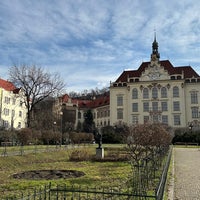 Photo taken at Lyčkovo náměstí by Natalia on 2/18/2024