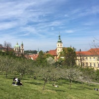 Photo taken at Seminářská zahrada by Natalia on 4/30/2016