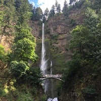 Photo taken at Multnomah Waterfalls by Gail M. on 8/8/2016