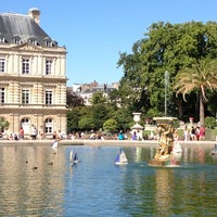 Photo taken at Luxembourg Garden by Marc Andre R. on 8/5/2013