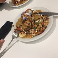 Photo taken at Waffle Art by . on 9/30/2018