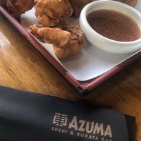 Photo taken at Azuma Sushi &amp;amp; Robata Bar by Wedad 🇺🇸 .. on 6/21/2019