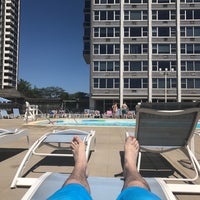 Photo taken at Imperial Towers Pool by Knick B. on 6/10/2017