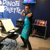 Photo taken at Pinot&amp;#39;s Palette by Knick B. on 3/28/2018