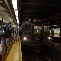 Photo taken at MTA Subway - 125th St (A/B/C/D) by Tyler J. on 12/2/2018