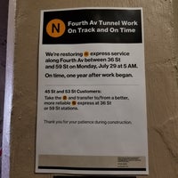 Photo taken at MTA Subway - 62nd St/New Utrecht Ave (D/N) by Tyler J. on 7/31/2019