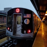 Photo taken at MTA Subway - Hewes St (J/M) by Tyler J. on 12/2/2018
