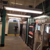 Photo taken at MTA Subway - Seneca Ave (M) by Tyler J. on 9/1/2019