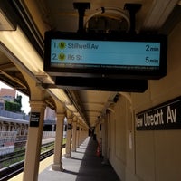 Photo taken at MTA Subway - 62nd St/New Utrecht Ave (D/N) by Tyler J. on 7/31/2019