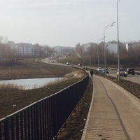 Photo taken at Мост через р. Мелекеска by XY on 4/17/2014