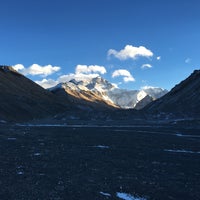 Photo taken at Mt. Everest North Basecamp by Gabriel V. on 1/27/2016