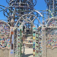 Photo taken at Watts Towers of Simon Rodia State Historic Park by Lora K. on 7/15/2022