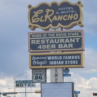 Photo taken at El Rancho Hotel by Lora K. on 7/9/2022