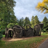 Photo taken at Morris Arboretum by Lora K. on 10/16/2022
