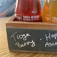 Photo taken at Tioga-Sequoia Brewing Company by Jeffrey K. on 5/11/2022