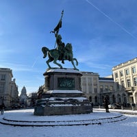 Photo taken at Koningsplein / Place Royale by Fabiano M. on 1/20/2024