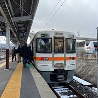 Photo taken at Okaya Station by クモ ロ. on 3/9/2024
