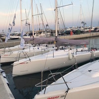 10/17/2018 tarihinde Yury S.ziyaretçi tarafından Cyprus International Sailing Club (CISC)'de çekilen fotoğraf