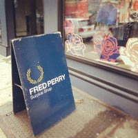 Photo taken at Fred Perry Surplus Shop by CoolNerd on 5/27/2013