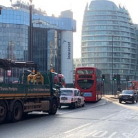 Photo taken at Old Street Junction by Joan L. on 1/31/2019