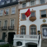 Photo taken at Embassy of Kyrgyzstan by Jose R. on 6/13/2013