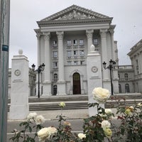 Photo taken at Government of the Republic of Macedonia by Toxic 3. on 10/31/2019