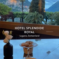 Photo taken at Hotel Splendide Royal Lugano by A on 5/4/2024