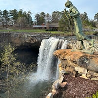 Photo taken at Noccalula Falls by Levi P. on 3/17/2024