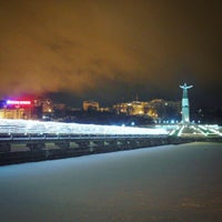 Photo taken at Mother Patroness Monument by Vasiliy K. on 1/3/2017