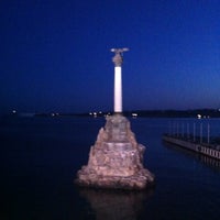 Photo taken at The Monument to the Scuttled Ships by Kristina on 5/2/2013