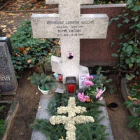 Photo taken at Russisch-orthodoxe Heilige Konstantin und Helena Kirche &amp;amp; Friedhof by Abt Daniil I. on 11/9/2013