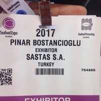 Photo taken at Seafood Expo Global by Pınar B. on 4/27/2017