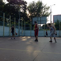 Photo taken at Баскетбольная площадка by 😈Maksim S. on 6/15/2013