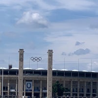 Photo taken at Olympiapark Berlin by Ertuğrul A. on 7/1/2023