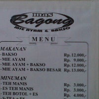 Mie Ayam & Bakso Mas Bagong