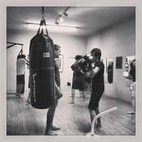 Photo taken at thai boxing institute by Leslie W. on 3/28/2013