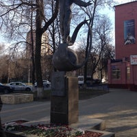 Photo taken at Памятник Гагарину by Петр В. on 4/12/2014