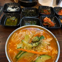 Photo taken at Bowl&amp;#39;d Korean Stone Grill by Eunice L. on 7/14/2019