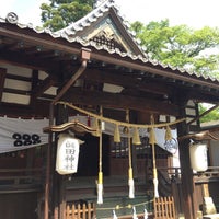 Photo taken at Sanada Jinja Shrine by イ力 on 7/25/2016